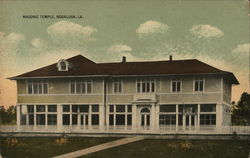 Masonic Temple Bogalusa, LA Postcard Postcard Postcard