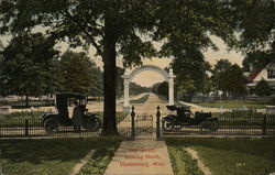 Bay Street looking North Hattiesburg, MS Postcard Postcard Postcard