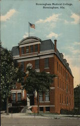 Birmingham Medical College Alabama Postcard Postcard Postcard