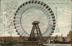 The Big Wheel, Earl's Court (Ferris Wheel) London, UK Postcard Postcard Postcard