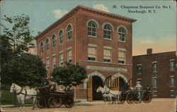 Chapman Steamer Co. No. 1 Newburgh, NY Postcard Postcard Postcard