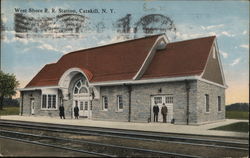 West Shore R. R. Station Catskill, NY Postcard Postcard Postcard