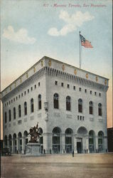 Masonic Temple Postcard
