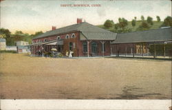 Depot Norwich, CT Postcard Postcard Postcard
