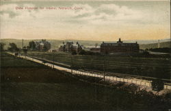 State Hospital for Insane Norwich, CT Postcard Postcard Postcard
