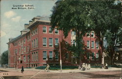 Grammar School New Britain, CT Postcard Postcard Postcard