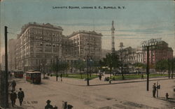 Lafayette Square, Looking Southeast Lafayette Square, Looking Southeast