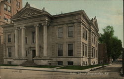 Public Library Postcard