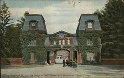 The Lodge or Gate House, Main Entrance to Vassar College Poughkeepsie, NY Postcard Postcard Postcard