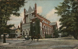 St. Mary's Catholic Church Poughkeepsie, NY Postcard Postcard Postcard