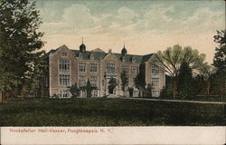 Rockefeller Hall - Vassar Poughkeepsie, NY Postcard Postcard Postcard