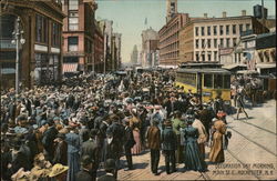 Decoration Day Morning, Main St. Rochester, NY Postcard Postcard Postcard