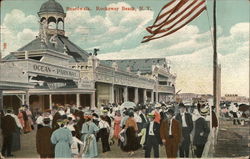 Boardwalk Rockaway Beach, NY Postcard Postcard Postcard