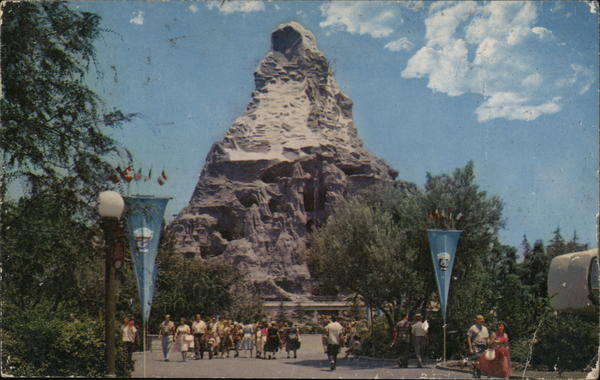 Matterhorn - Tomorrowland, Disneyland Anaheim California