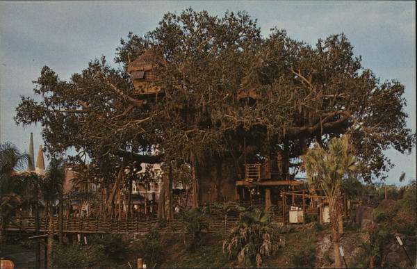 Swiss Family Island Treehouse Orlando Florida Disney