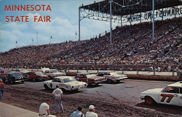 Auto Races at the Minnesota State Fair Falcon Heights
