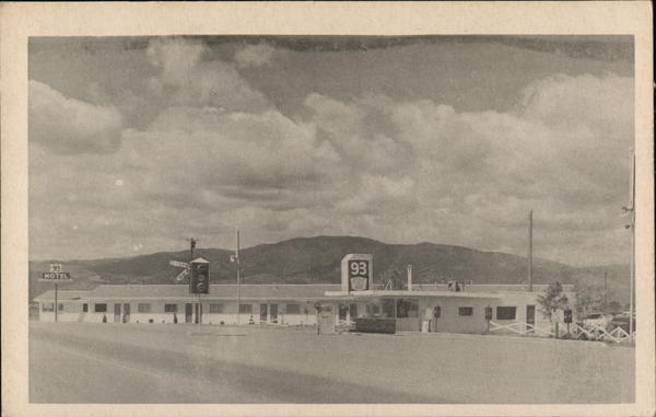 93 Motel, Hiway 93 South Missoula Montana