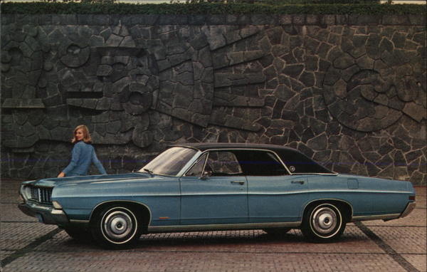 1968 Ford LTD Four Door Hardtop Cars