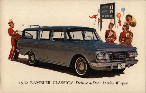 1962 Rambler Classic-6 Deluxe 4-Door Station Wagon