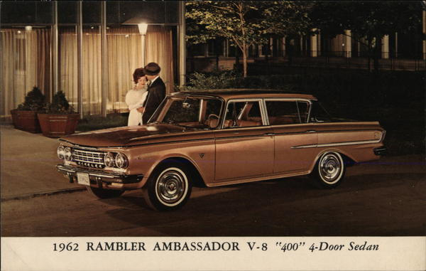 1962 Rambler Ambassador V-8 4-Door Sedan Cars