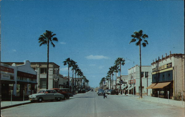 Texas Avenue Looking North Weslaco