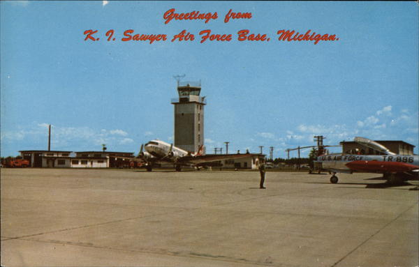 Greetings from K.I. Sawyer Air Force Base Michigan