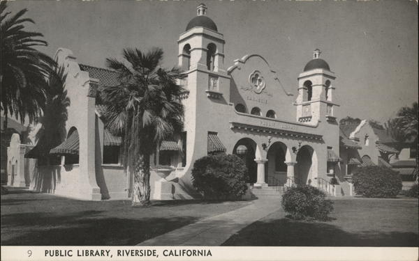 Public Library Riverside California