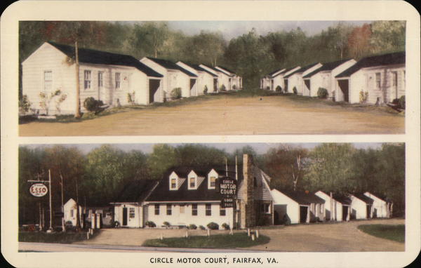 Circle Motor Court Fairfax Virginia