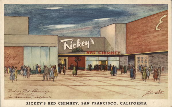 Rickey's Red Chimney San Francisco California