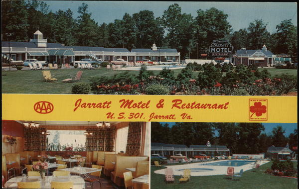 Jarratt Motel & Restaurant Virginia