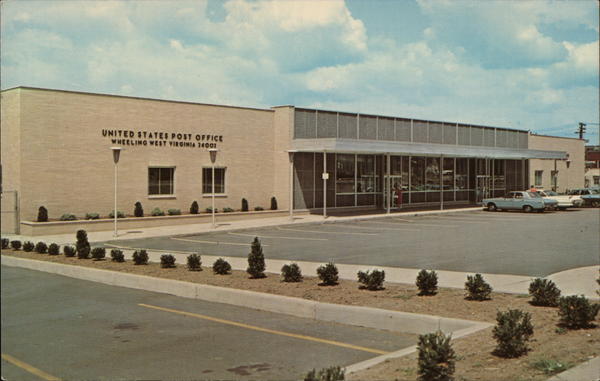 United States Post Office 26003 Wheeling West Virginia