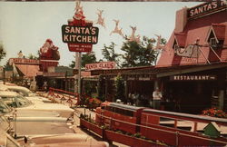 Santa's Kitchen Postcard