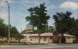 Hilltop Motel Postcard