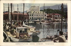 Constitution Dock - Dear Doctor Abbott Hobart, Tasmania South Pacific Postcard Postcard Postcard