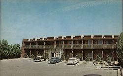 Town and Country Motel Postcard