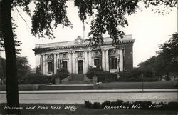 Museum and Fine Arts Bldg. Postcard