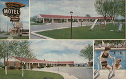 Alpine Motel Inkster, MI Postcard Postcard Postcard