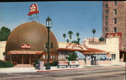 The Brown Derby Restaurant Postcard