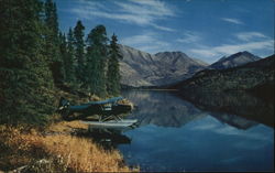 Seaplane, Juneau Lake, Kenai Peninsula, Alaska Postcard