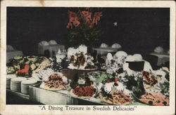 Stockholm Restaurant Postcard