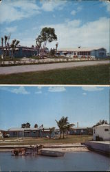 Florida Bay apartments & motel Key Largo, FL Postcard Postcard Postcard