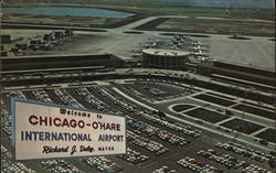 Welcome to Chicago O'Hare International Airport Illinois Postcard Postcard Postcard