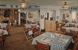 Blue Room, Ox Yoke Inn Postcard