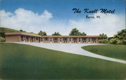 The Knoll Motel Barre, VT Postcard Postcard Postcard