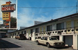 Williams Motel, Best Value Inns Postcard