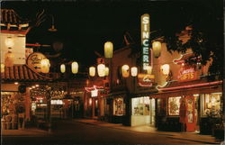 Chinatown Los Angeles, CA Postcard Postcard Postcard