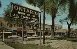 Euclid Avenue Ontario, CA Postcard Postcard Postcard