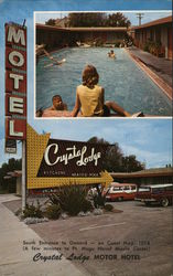 Crystal Lodge Motor Hotel Oxnard, CA Postcard Postcard Postcard