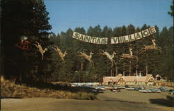 Santa's Village Postcard