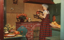 Replica of Danish Kitchen Postcard